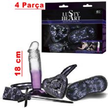 Lezbiyen Sex Seti 2 - 4 Parça Fantezi Set C-N0070