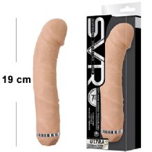 19 cm Boy 10x Titreşimli Su Geçirmez Süper Et Dokulu Realistik G Noktası Penisi C-N7134