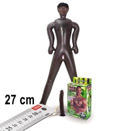 Black Jack 27 cm Büyük Penisli Afrikalı Siyah Şişme Erkek C-223