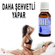 Mavi Sex İksiri Blue Sex Drops -  Çok Etkili Kadın Azdıran Damla