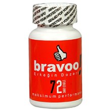 BRAVOO 18 72 SAAT ETKİLİ BAY BAYAN AZDIRICI CİNSEL UYARICI 30 LU KAPSÜL