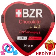 +BZR Chocolate 4 in 1 Erkek   Kadın Azdırıcı Çikolata ( KAYDIRICI HEDİYELİ )