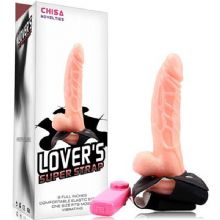 21 cm Boy 4 cm Çap İçi Boş Kalın Damarlı Penisli Strap-On C-CH7086