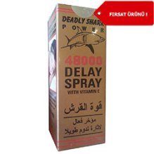 Delay Shark 48000 E Vitaminli Geciktirici Sprey