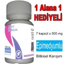 Mavi Boncuk Epimedyumlu Erkek Azdırıcı Bitkisel Seks Hapı 1 Alana 1 Hediyeli