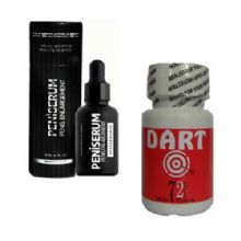 Penis Geliştirici Penis Büyütücü Peniserum yağ + Erkeklere Özel 3 Gün Etkili Bitkisel 10lu Kapsül (Penser_d10)